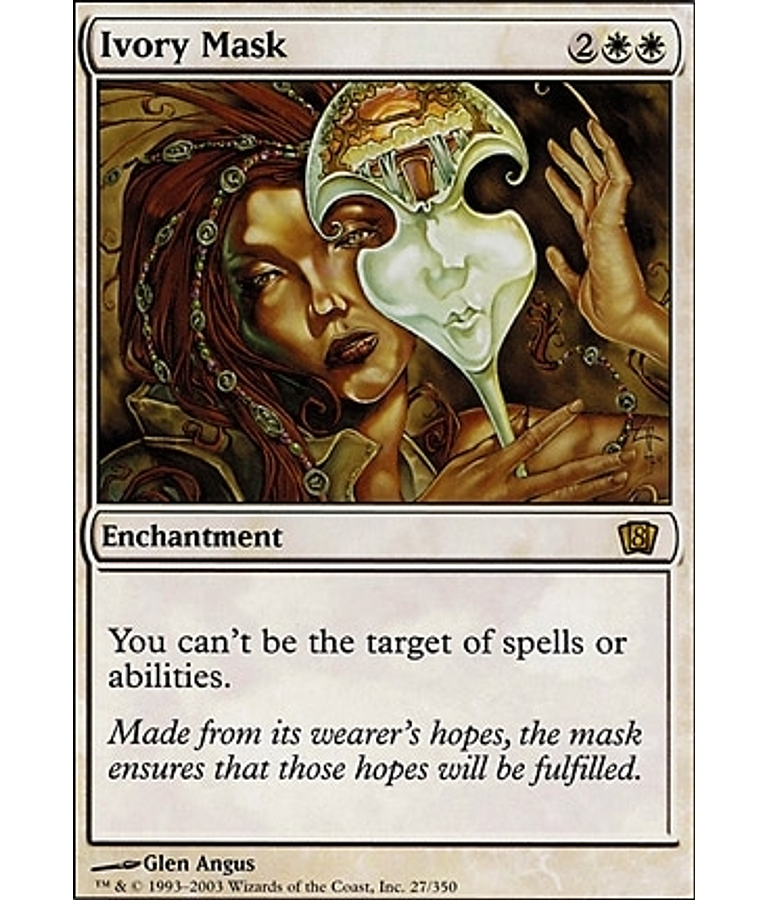 Ivory Mask - 8th Edition (español)