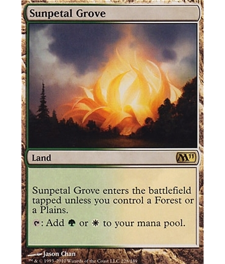 Sunpetal Grove - 2011 Core Set (inglés)