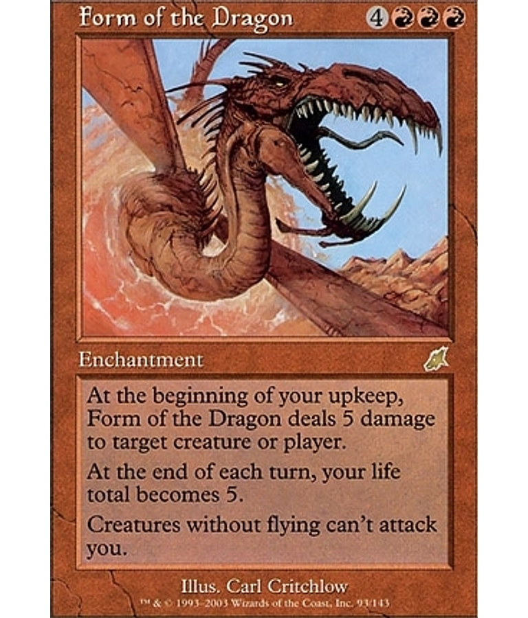 Form of the Dragon - Scourge (español)