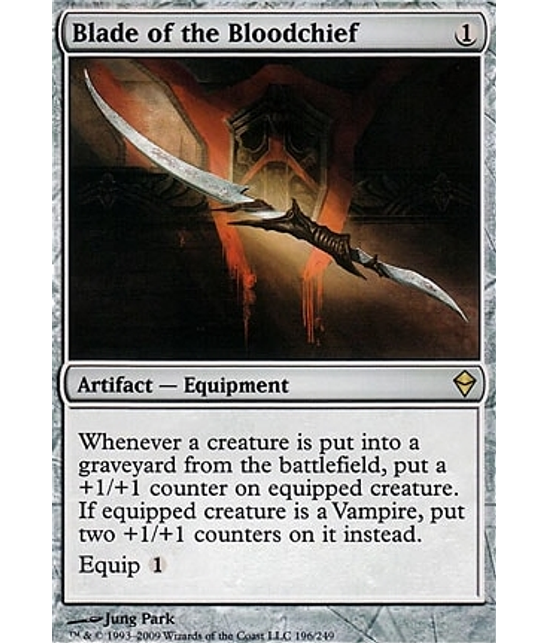 Blade of the Bloodchief - Zendikar (inglés)