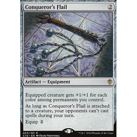 Conqueror's Flail - Commander 2016 (inglés)