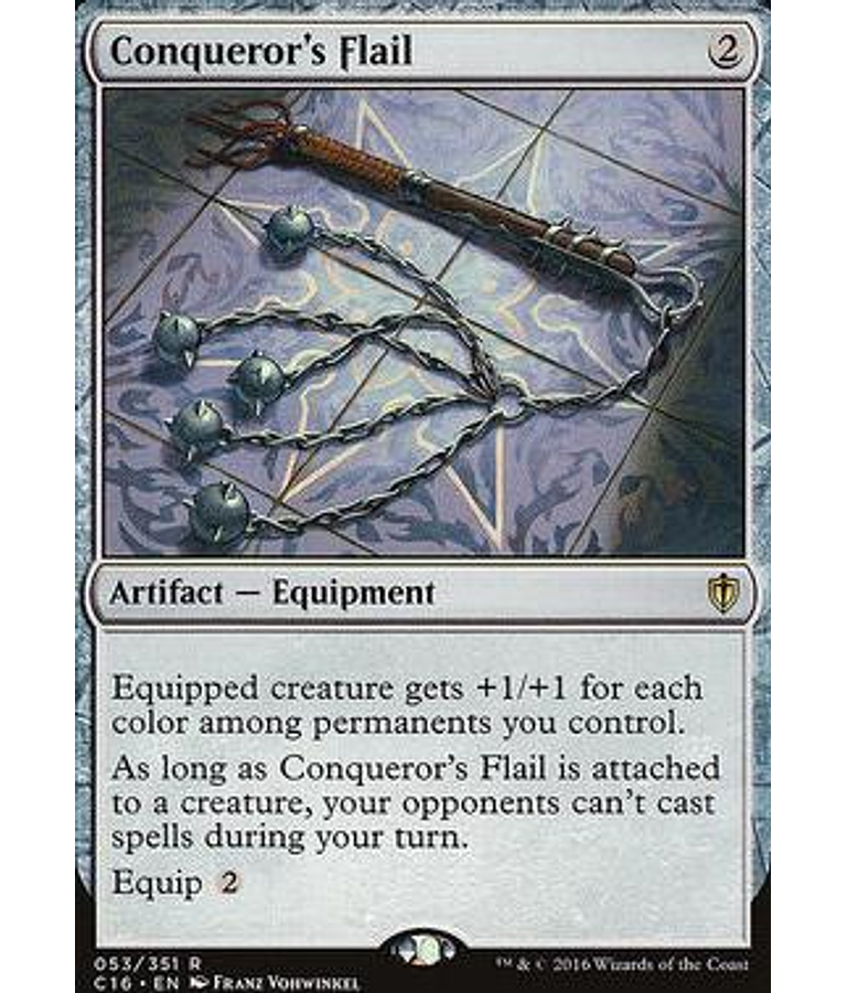 Conqueror's Flail - Commander 2016 (inglés)