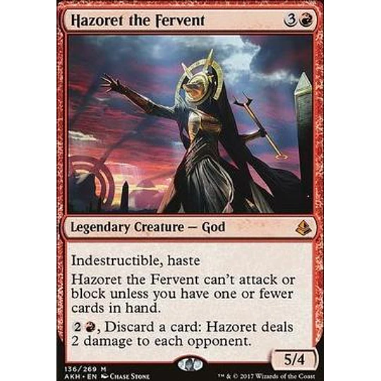 Hazoret the Fervent - Amonkhet (inglés)