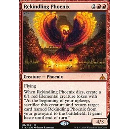 Rekindling Phoenix - Rivals of Ixalan (español)