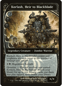 Korlash, Heir to Blackblade (Prerelease Foil) - Promotional (inglés)