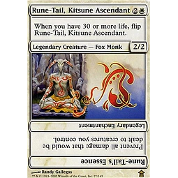 Rune-Tail, Kitsune Ascendant - Saviors of Kamigawa (español)