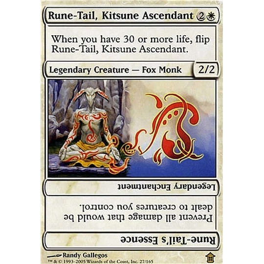 Rune-Tail, Kitsune Ascendant - Saviors of Kamigawa (español)