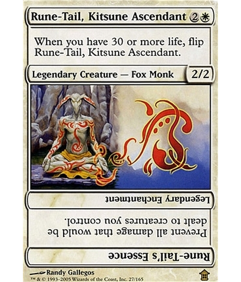 Rune-Tail, Kitsune Ascendant - Saviors of Kamigawa (español)
