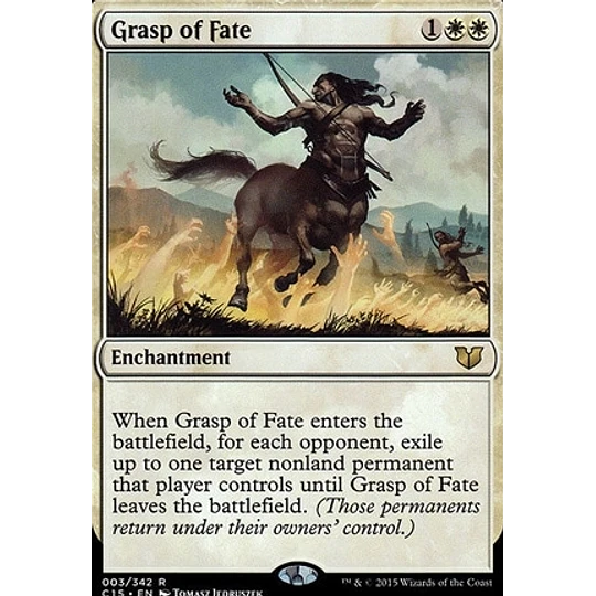 Grasp of Fate - Commander 2015 (español)