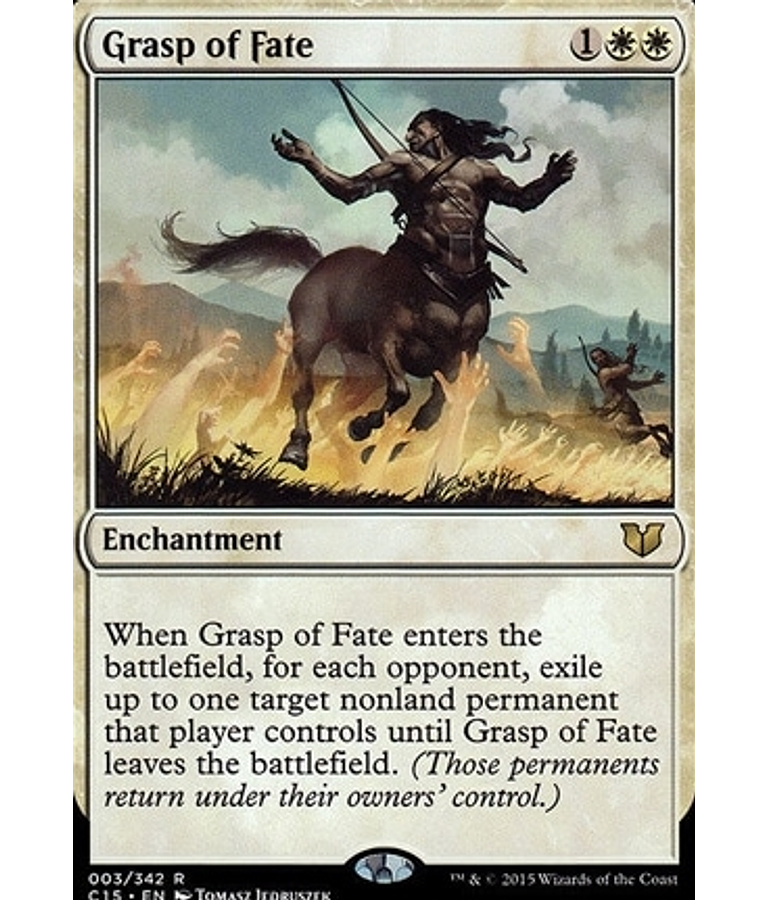 Grasp of Fate - Commander 2015 (español)