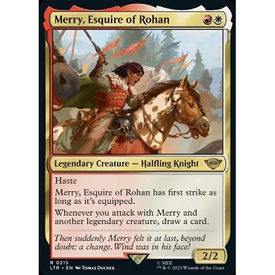 Merry, Esquire of Rohan - The Lord of the Rings: Tales of Middle-earth (inglés)