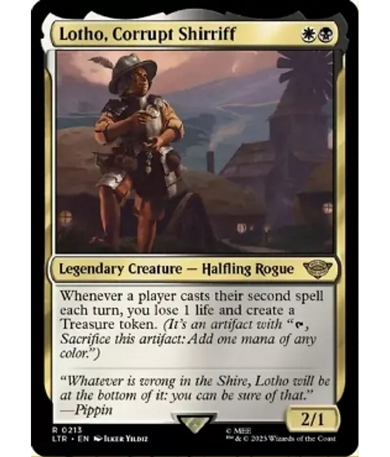 Lotho, Corrupt Shirriff - The Lord of the Rings: Tales of Middle-earth (inglés)