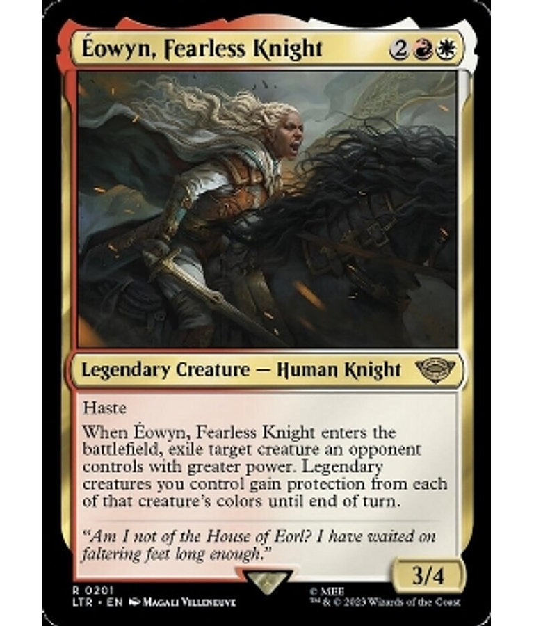 Eowyn, Fearless Knight - The Lord of the Rings: Tales of Middle-earth (inglés)
