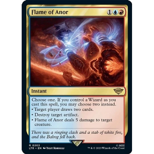 Flame of Anor - The Lord of the Rings: Tales of Middle-earth Foil (inglés)