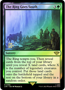 The Ring Goes South - The Lord of the Rings: Tales of Middle-earth Foil (inglés)