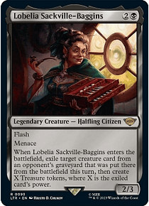 Lobelia Sackville-Baggins - The Lord of the Rings: Tales of Middle-earth Foil (inglés)