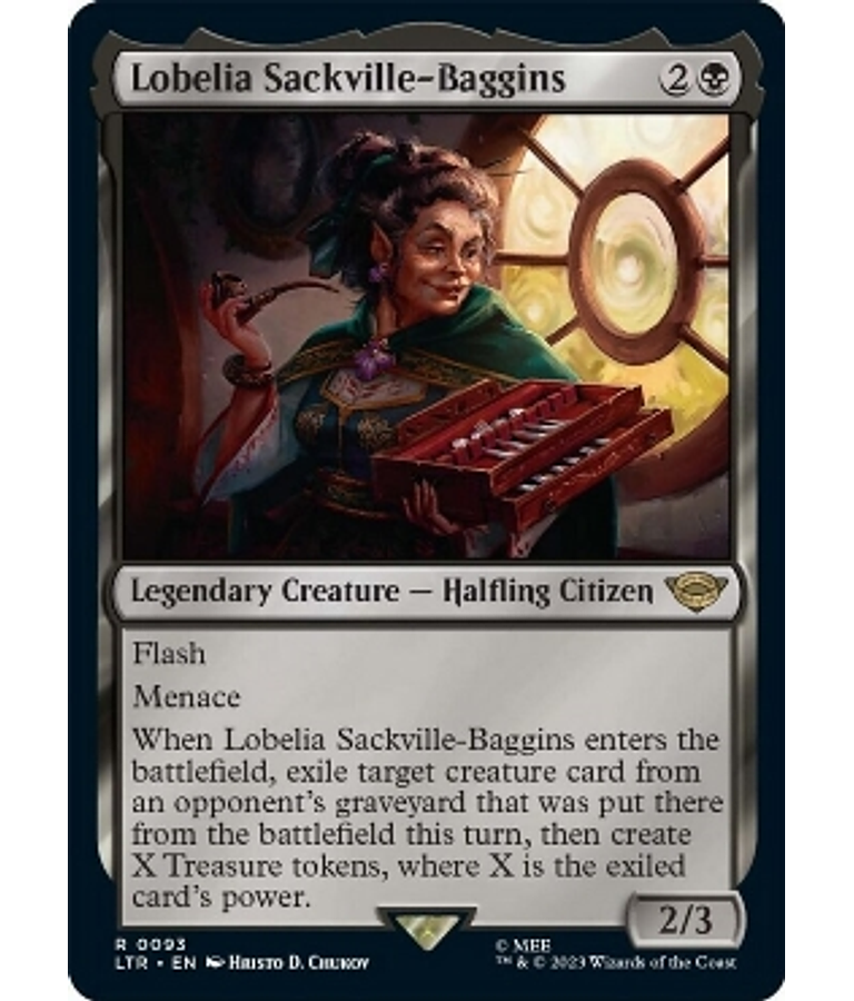 Lobelia Sackville-Baggins - The Lord of the Rings: Tales of Middle-earth Foil (inglés)