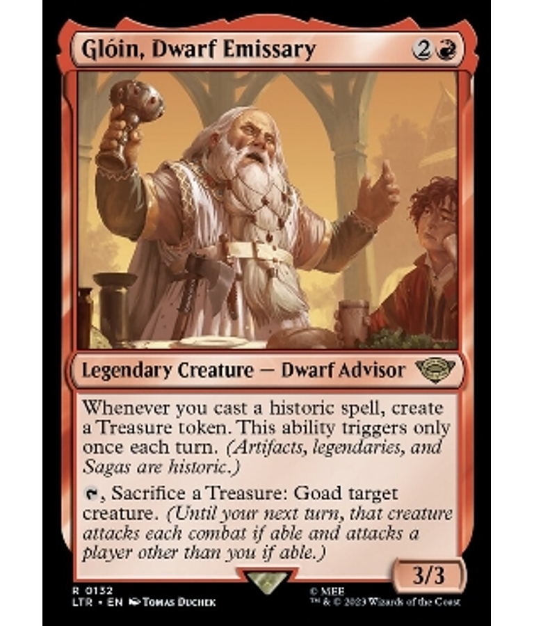 Gloin, Dwarf Emissary - The Lord of the Rings: Tales of Middle-earth (inglés)