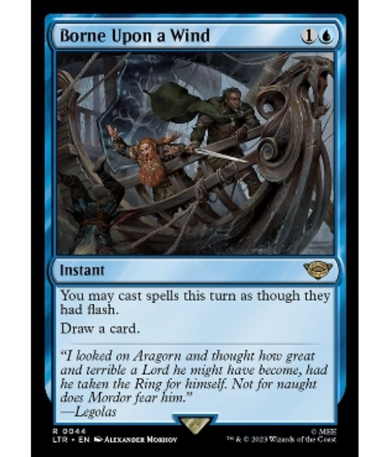 Borne Upon a Wind - The Lord of the Rings: Tales of Middle-earth (inglés)