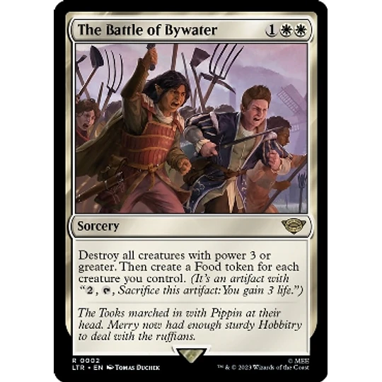 The Battle of Bywater - The Lord of the Rings: Tales of Middle-earth Foil (inglés)