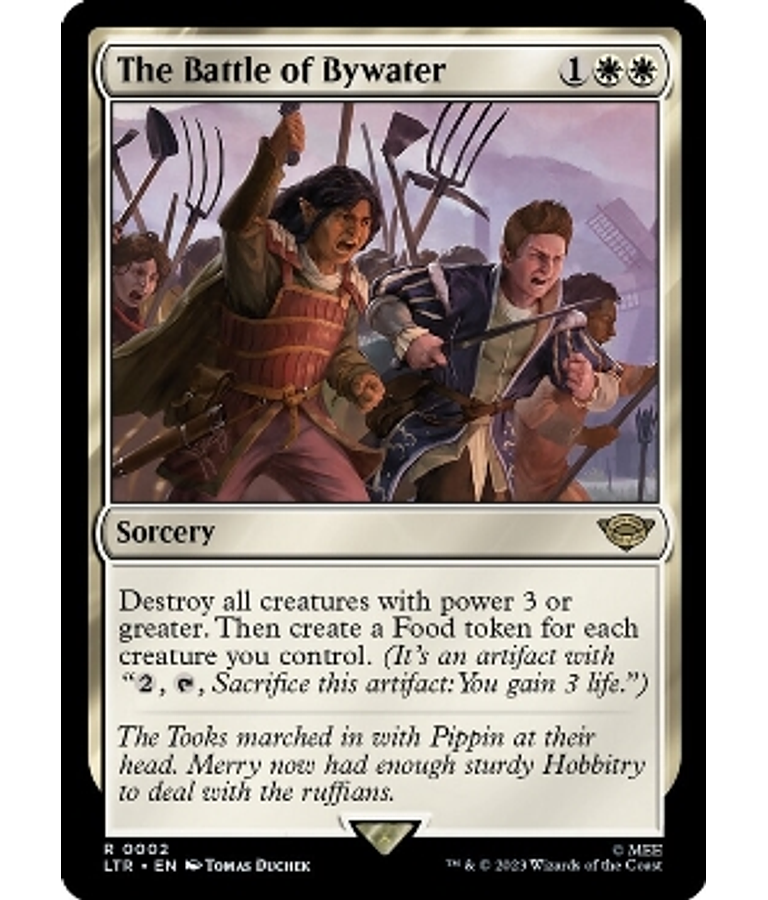 The Battle of Bywater - The Lord of the Rings: Tales of Middle-earth Foil (inglés)