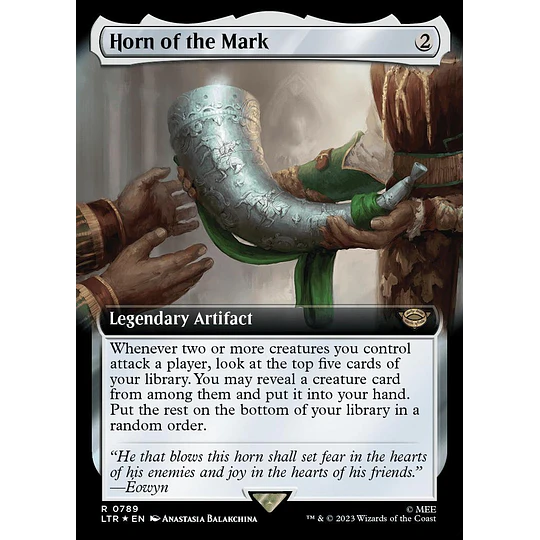 Horn of the Mark (0789 - Extended Art Surge Foil) - The Lord of the Rings: Tales of Middle-earth Variants Foil (inglés)