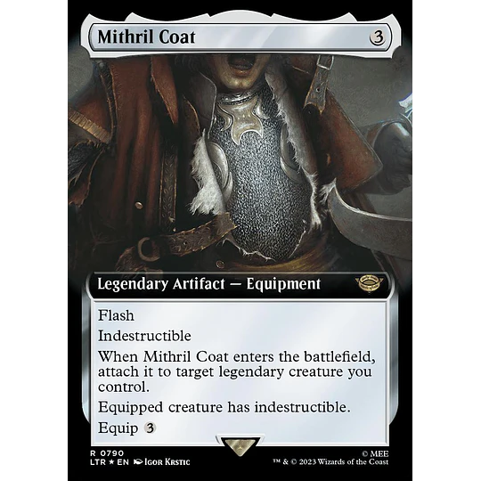 Mithril Coat (0790 - Extended Art Surge Foil) - The Lord of the Rings: Tales of Middle-earth Variants Foil (español)