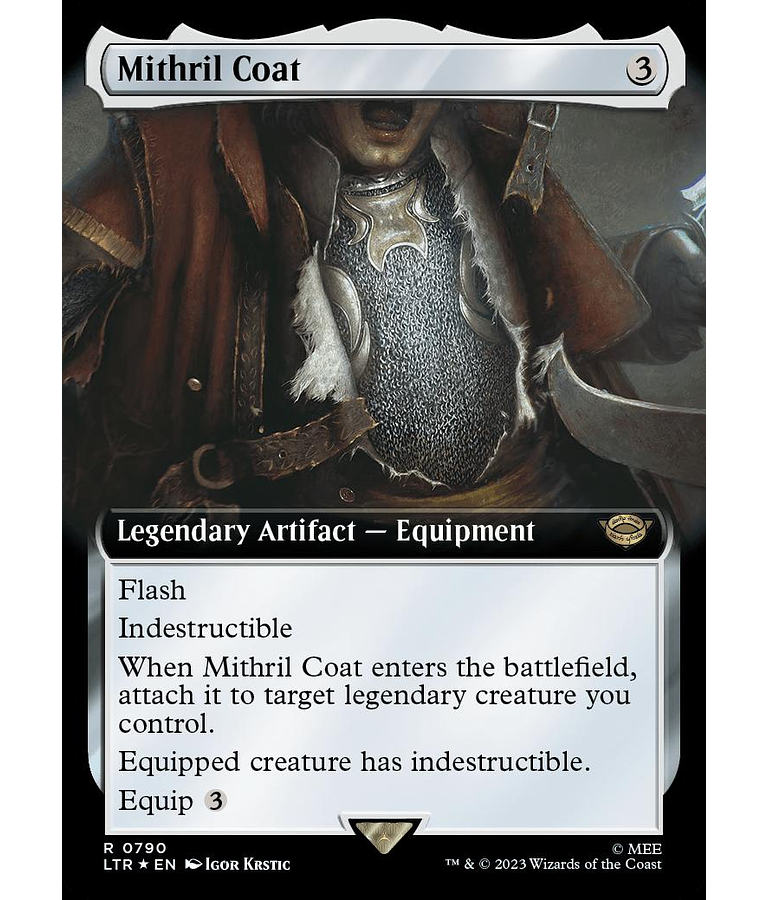 Mithril Coat (0790 - Extended Art Surge Foil) - The Lord of the Rings: Tales of Middle-earth Variants Foil (español)