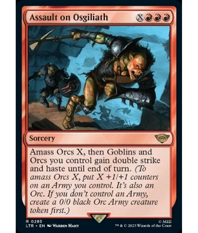 Assault on Osgiliath - The Lord of the Rings: Tales of Middle-earth (inglés)