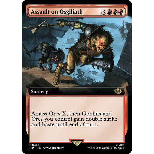 Assault on Osgiliath (0386 - Extended Art) - The Lord of the Rings: Tales of Middle-earth Variants (inglés)
