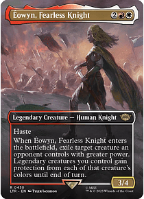 Eowyn, Fearless Knight (Borderless) - The Lord of the Rings: Tales of Middle-earth Variants (inglés)