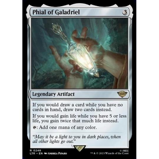 Phial of Galadriel - The Lord of the Rings: Tales of Middle-earth Foil (inglés)