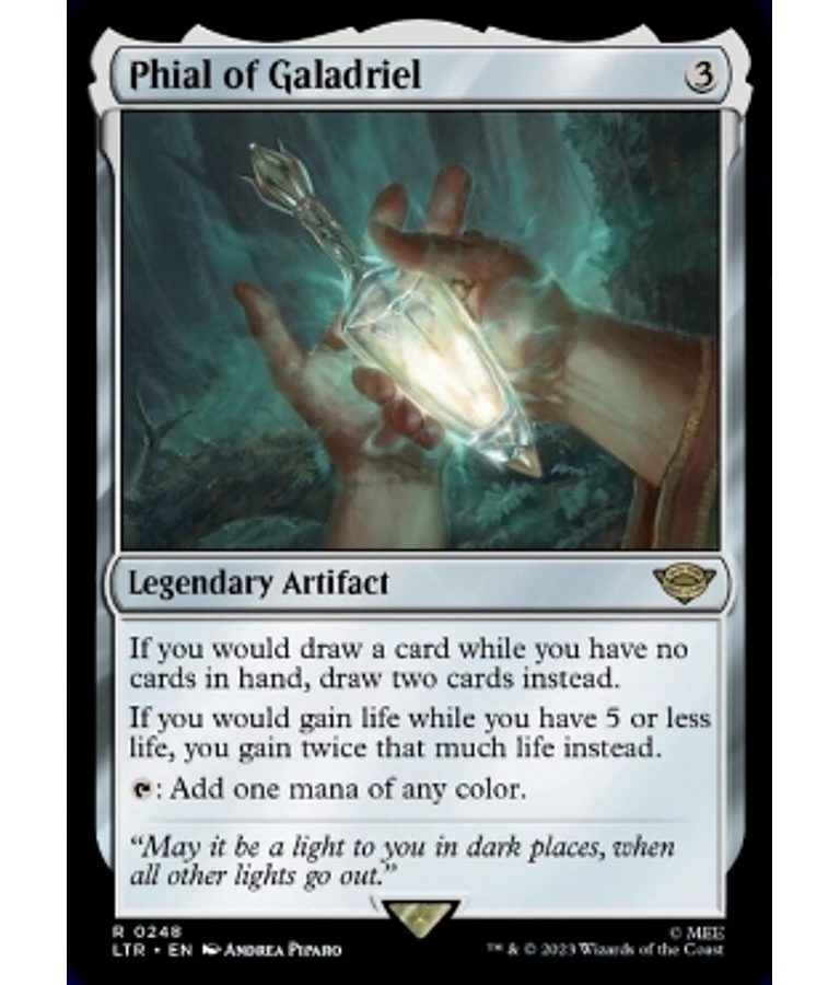 Phial of Galadriel - The Lord of the Rings: Tales of Middle-earth Foil (inglés)