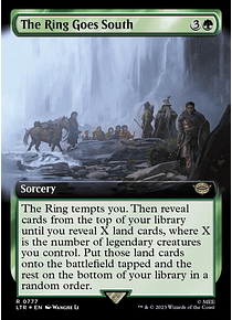 The Ring Goes South (0777 - Extended Art - Surge Foil) - The Lord of the Rings: Tales of Middle-earth Variants Foil (inglés)