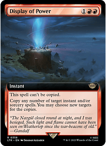 Display of Power (0358 - Extended Art) - The Lord of the Rings: Tales of Middle-earth Variants Foil (inglés)