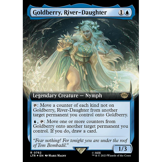 Goldberry, River-Daughter (0762 - Extended Art - Surge Foil) - The Lord of the Rings: Tales of Middle-earth Variants Foil (inglés)