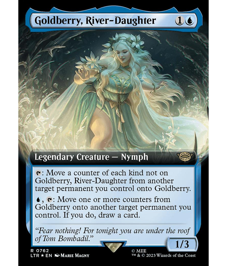 Goldberry, River-Daughter (0762 - Extended Art - Surge Foil) - The Lord of the Rings: Tales of Middle-earth Variants Foil (inglés)