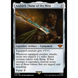 Anduril, Flame of the West - The Lord of the Rings: Tales of Middle-earth Foil (inglés)