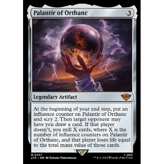 Palantir of Orthanc - The Lord of the Rings: Tales of Middle-earth (inglés)