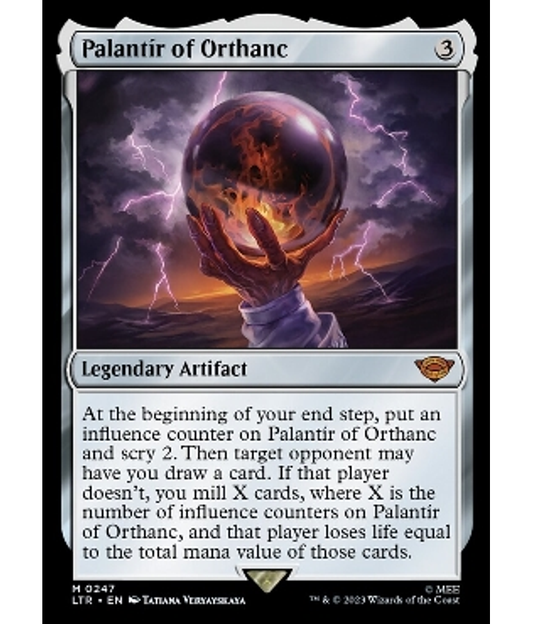 Palantir of Orthanc - The Lord of the Rings: Tales of Middle-earth (inglés)