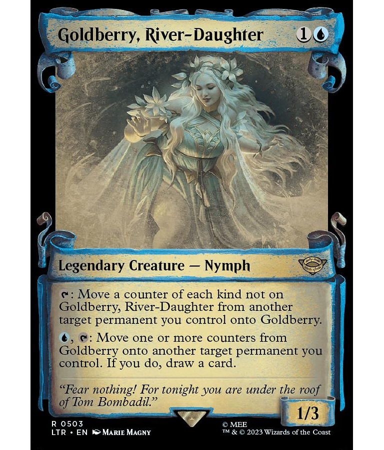 Goldberry, River-Daughter (0503 - Scroll Showcase) - The Lord of the Rings: Tales of Middle-earth Variants (inglés)