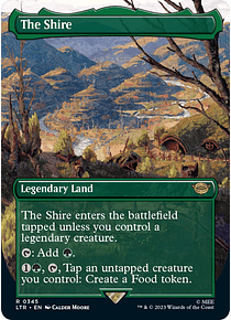 The Shire (Borderless) - The Lord of the Rings: Tales of Middle-earth Variants Foil (inglés)