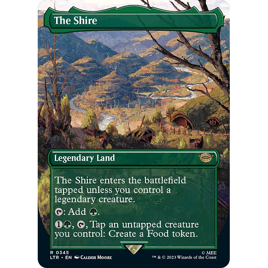 The Shire (Borderless) - The Lord of the Rings: Tales of Middle-earth Variants Foil (inglés)