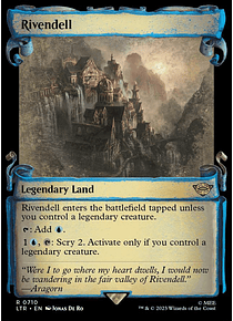 Rivendell (0710 - Scroll Showcase) - The Lord of the Rings: Tales of Middle-earth Variants (inglés)