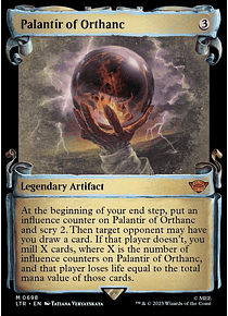 Palantir of Orthanc (0698- Scroll Showcase) - The Lord of the Rings: Tales of Middle-earth Variant (inglés)