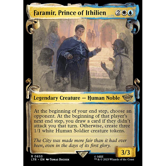 Faramir, Prince of Ithilien (0653 - Scroll Showcase) - The Lord of the Rings: Tales of Middle-earth Variants (inglés)