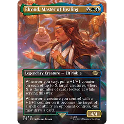 Elrond, Master of Healing (Borderless) - The Lord of the Rings: Tales of Middle-earth Variants (inglés)