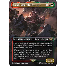 Gimli, Mournful Avenger (Borderless) - The Lord of the Rings: Tales of Middle-earth Variants (inglés)