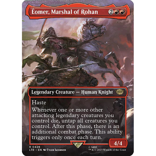 Eomer, Marshal of Rohan (Borderless) - The Lord of the Rings: Tales of Middle-earth Variants Foil (inglés)