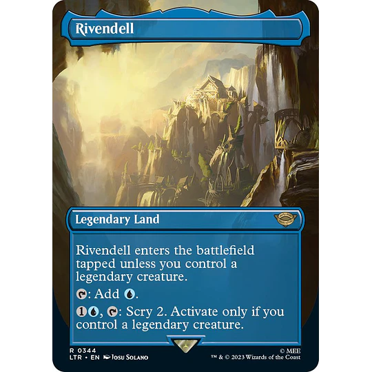Rivendell (Borderless) - The Lord of the Rings: Tales of Middle-earth Variants Foil (inglés)